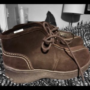 NWOT lower east side suede shoes